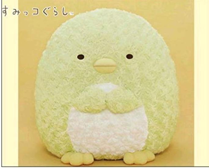 

Системный сервис Sumikkogurashi Роза Боа Плюшевая игрушка XL Премиум Пингвин