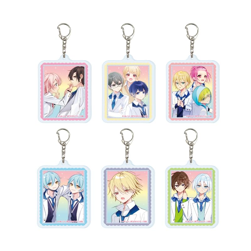 The President is Doting on Me. 01 [Official Illustration] Acrylic Keychain Box of 6