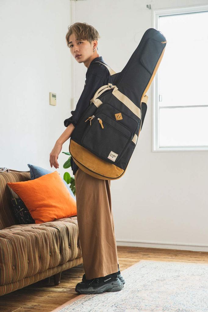 Ibanez "Unique and Playful" Electric Guitar Bag with Protective Cushion (Black) IGB541-BK