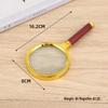 Miflame Wood Grain Handheld Magnifying Glass