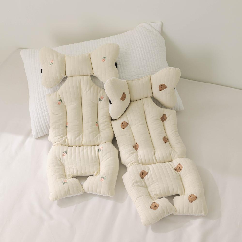 Cotton Baby Stroller Seat Cushion Thicken Pram Accessories Cart Mattress  for Infant Newborn