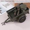 JJRC C8815 Upgrade Parts Trailer Soldier Winch Machine Gun Oil Drum Original Accessories for RC Car Upgrades