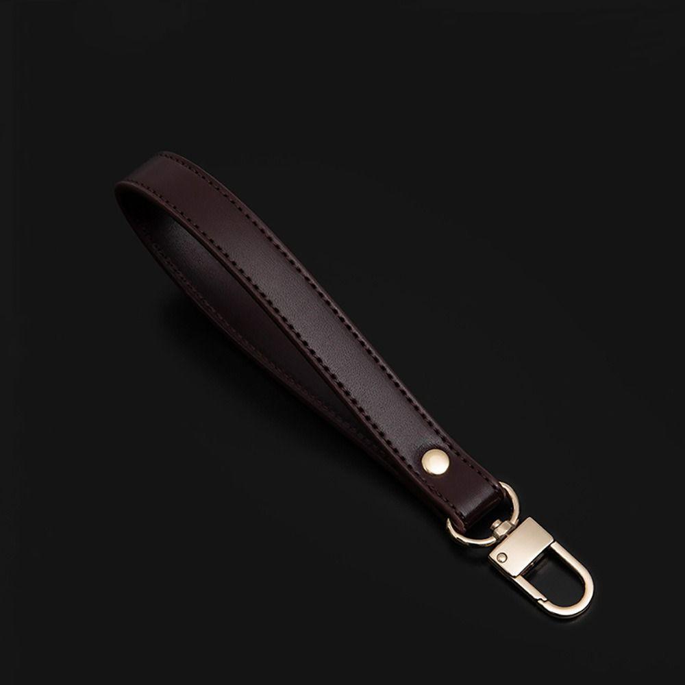 Leather Wristlet Strap KeyChain Hand Strap for Clutch Wallet Purse Cellphone PU Leather Bag Strap Wide Replacement Strap