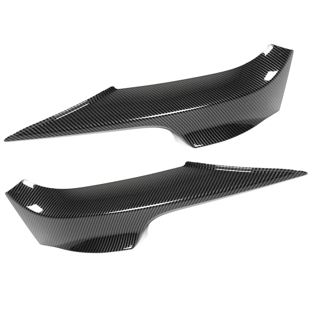 Front Bumper Lips Corner Spoilers Splitters Lower Bumper  or Trim for 3 Series E92 M Sport   2006‑2010