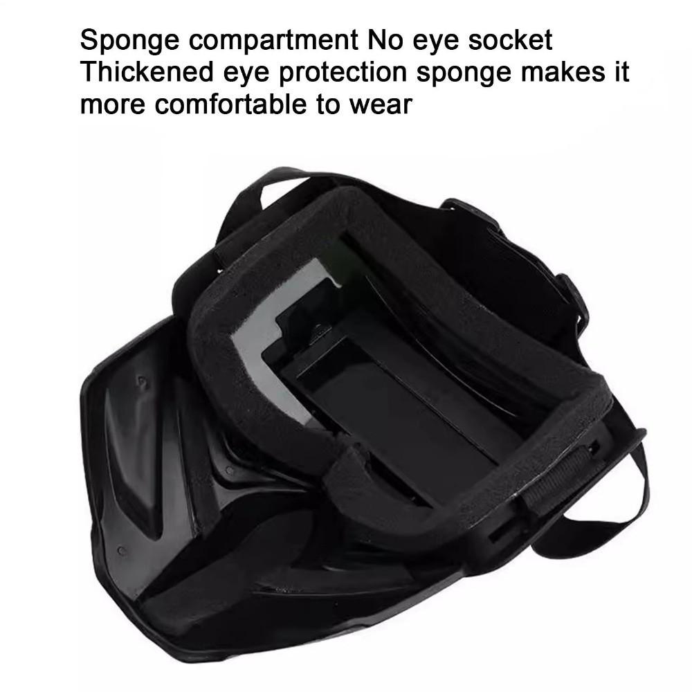 Head-mounted Welder Mask Detachable Welding Face Shield Auto Darkening Welding Helmet  Face Safety