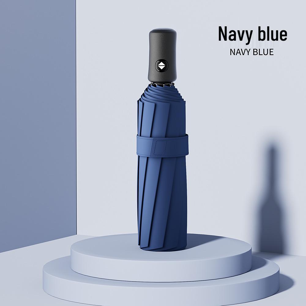 Regen Genießen Automatischer 108-Speichen Extra Großer Herrenschirm mit Sonnenschutz und Optionen für individuelles Logo