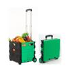 Portable Folding Storage Cart with Seating
