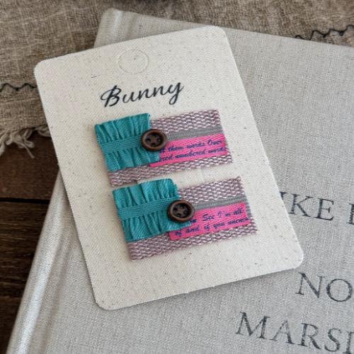 Cartoon Embroidery Children's Hairpin Cute Mushroom Girl Bangs Side Clip Hairpin Hair Clip Kids Hair Accessories Headwear
