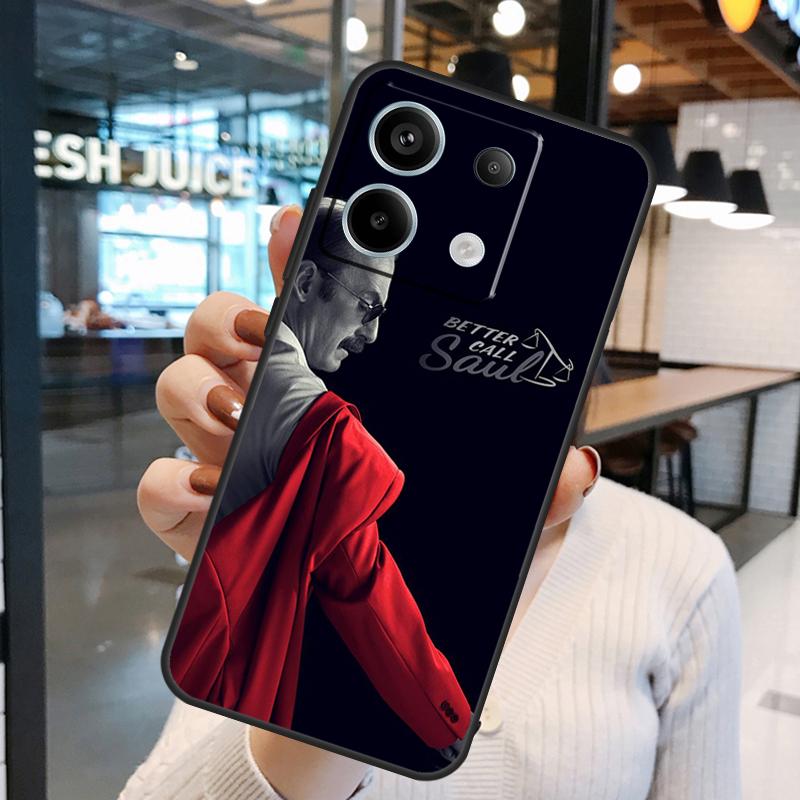 Better Call Saul Case For Xiaomi Redmi Note 14 Pro 10 11 12 13 15 Pro Plus Redmi 15 10C 12C 13C 14C 15C Cover