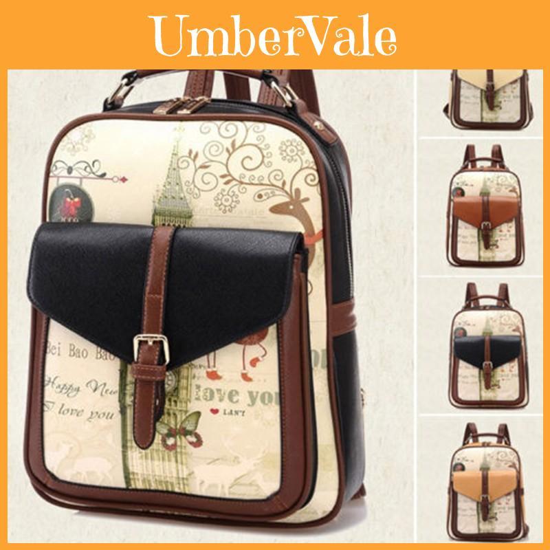 Stylish Travel Casual Pu Leather Shoulder Bag Ideal For Women And Girls