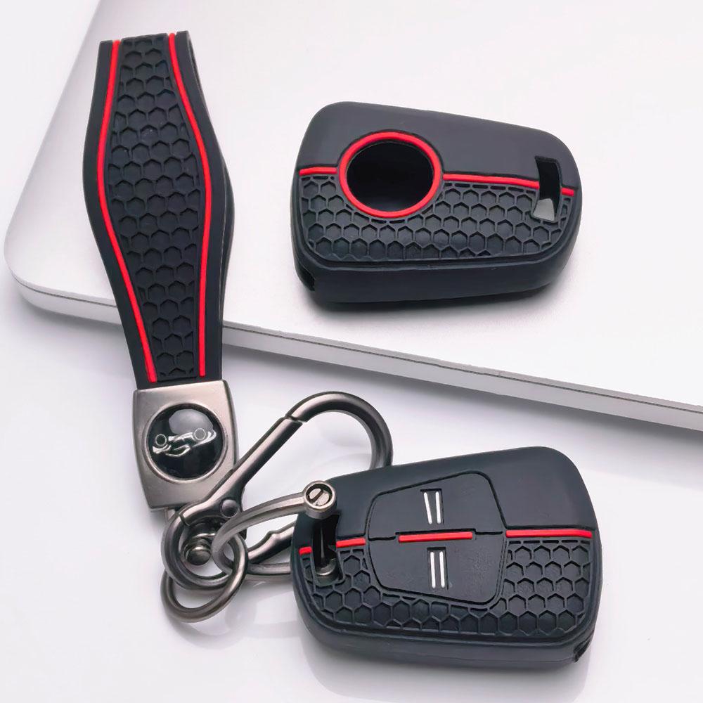 Key Fob Cover for Opel Astra Corsa Insignia Mokka Zafira Vectra Signum Meriva Anti-Scratch Guard Shockproof Protection Soft Grip Texture