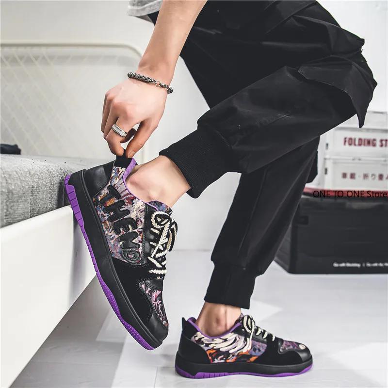 Mode Luxus Herren Sneaker Neue Lässige Laufschuhe für Herren Schnürschuhe Plateau Tennisschuhe Skateboard Schuhe Outdoor Zapatillas Hombre