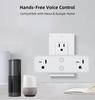 US Dual WiFi Smart Socket with Shelf & Alexa Voice Control