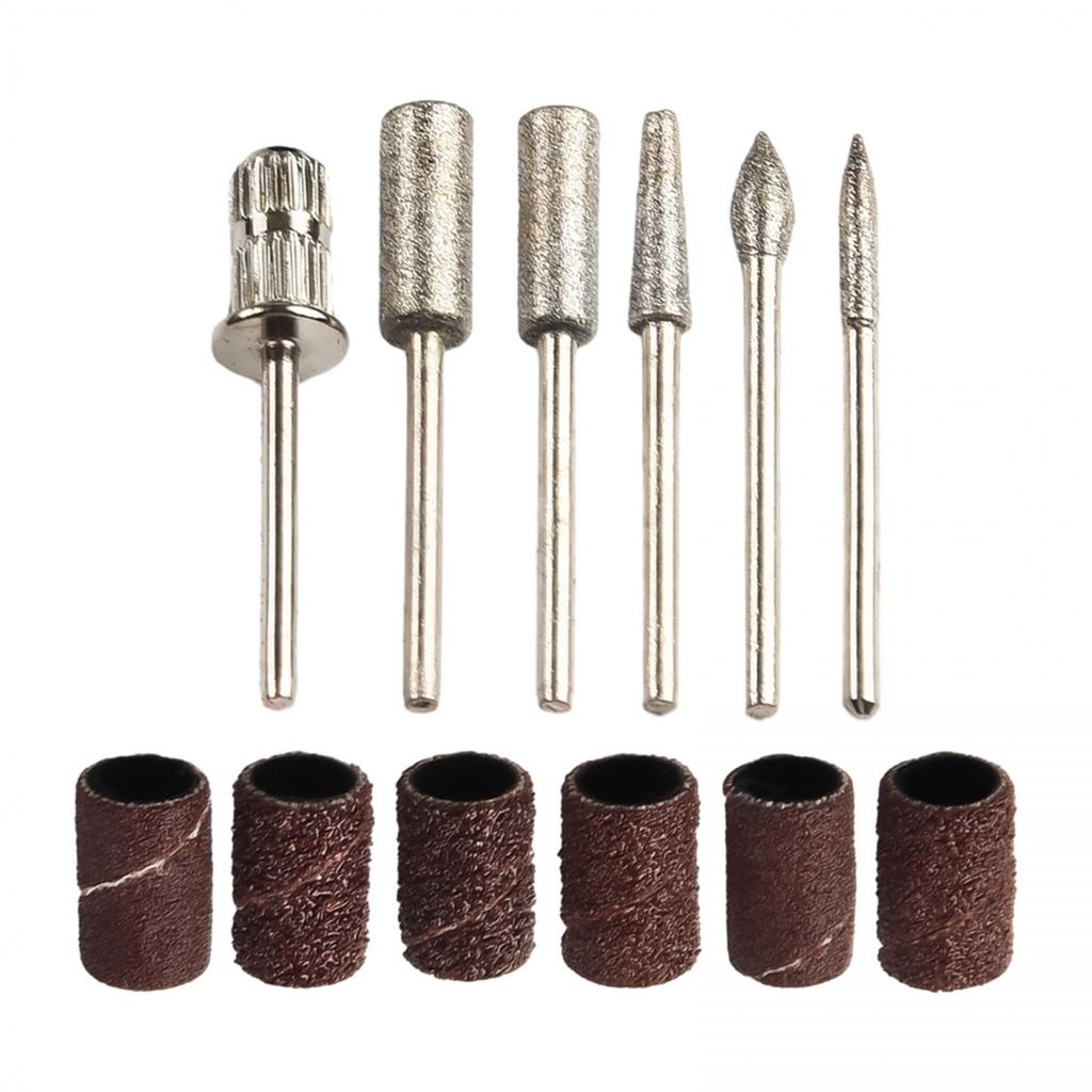 Electric Drill Bits Portable Nail File Tool Kit Manicure Machine Grind