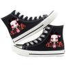 Scarpe da Ginnastica Alte in Tela Demon Slayer - Unisex Moda Cartoni Animati