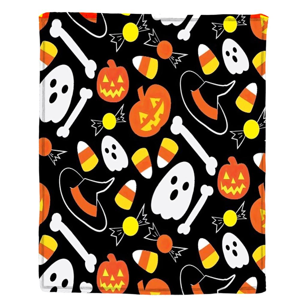 Halloween Print Blanket