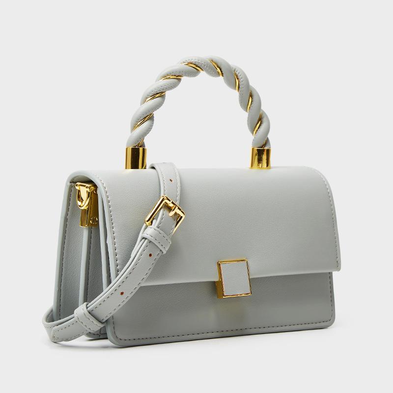 Summer Women's Bags Are Easy To Pair with Twisted Small Square Bags, Fashionable Socialite Handbags, and Single-shoulder Crossbody Bags