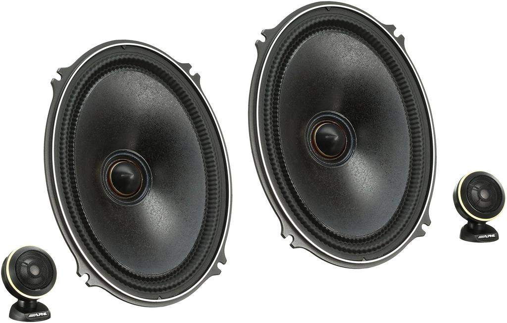 ALPINE X 7X10inch separate speaker 2-way X-710S