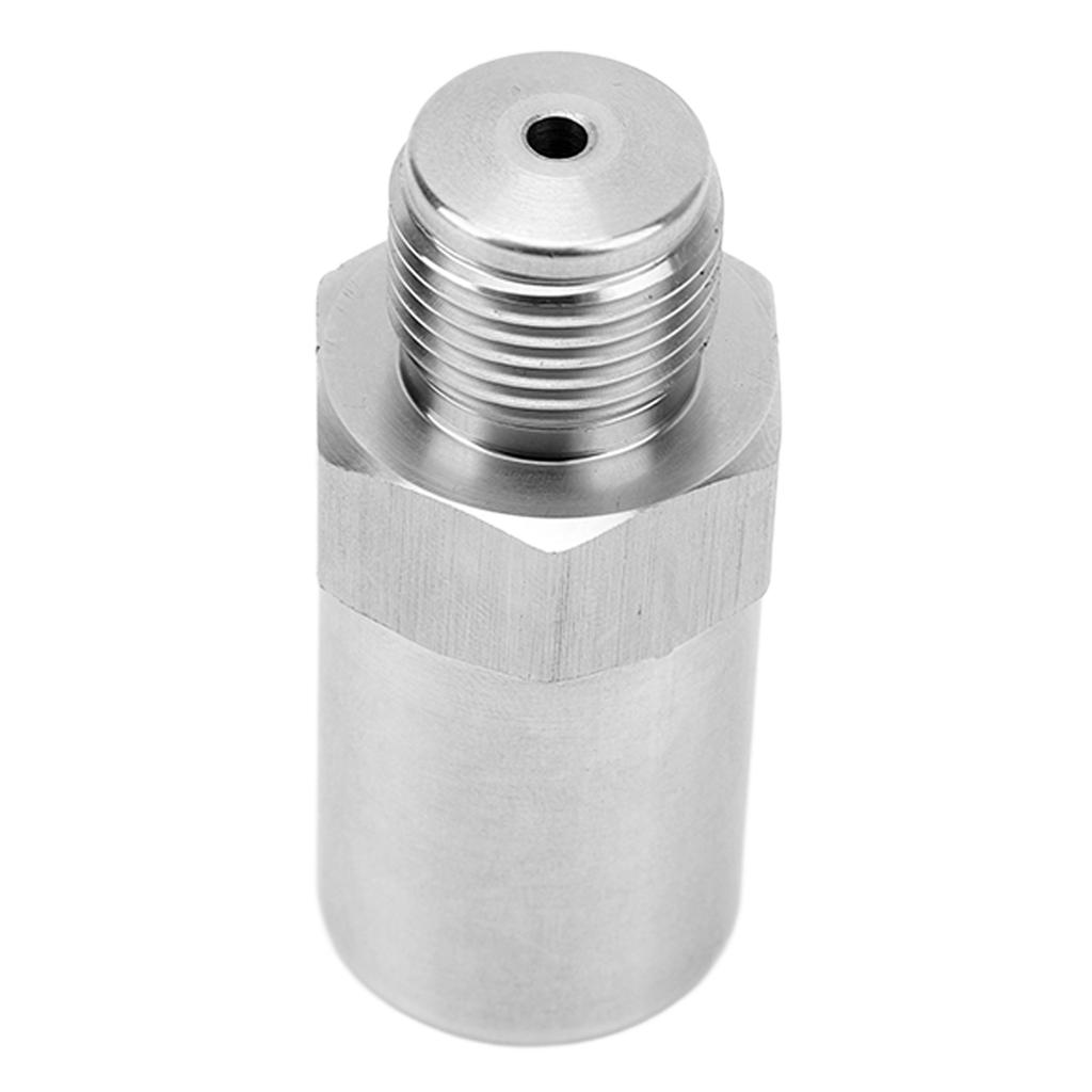 M16X1.5 Fuel Rail Plug Pressure Relief Valve Stainless Steel Fuel Plug Valve for Silverado 2500HD 3500HD
