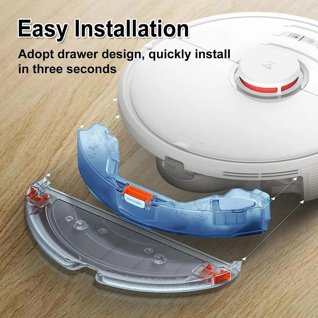 Wischmopp-Tablett Wassertank Staubbox Für Roborock S5MAX S51 Max S50MAX S55 MAX S6 MAXV T7 Pro Ersatzteile Staubsaugerzubehör