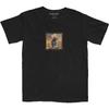 Männer Burna Boy Album Tracks (Zurück drucken) Eng anliegendes T-Shirt Größe L Schwarz