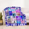 Gymnastics Dreams In Colors Blankets Are Suitable for Living Rooms, Bedrooms, Camping, and Other Places, Making Them an Ideal Choice for Gifts.
