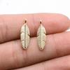 Feathers Leaf Nature Charm Antique Bronze Zinc Alloy Jewelry Making Supplies Bracelet Making Style Pendants
