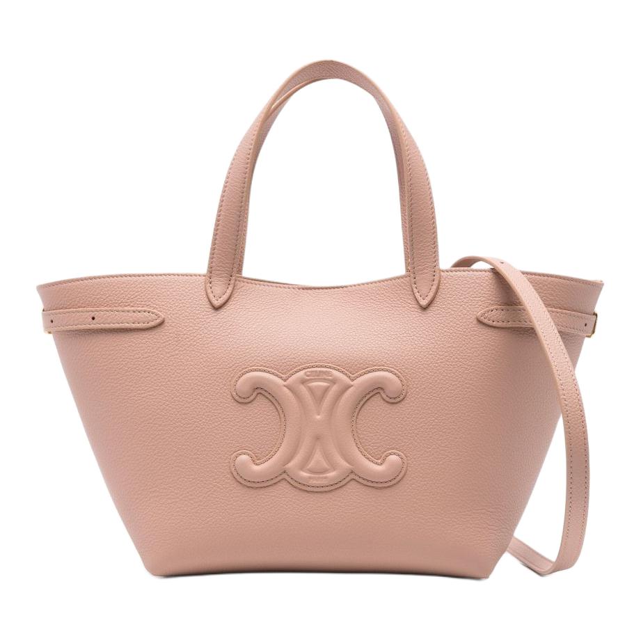 Celine Cabas Logo Embossed Crossbody Bag