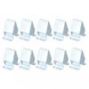 Metal Clips for Seat Trim Panels 16mm Set of 10 Car Interior Fasteners
