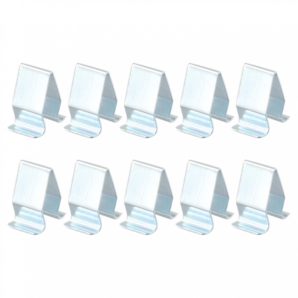 Metal Clips for Seat Trim Panels 16mm Set of 10 Car Interior Fasteners