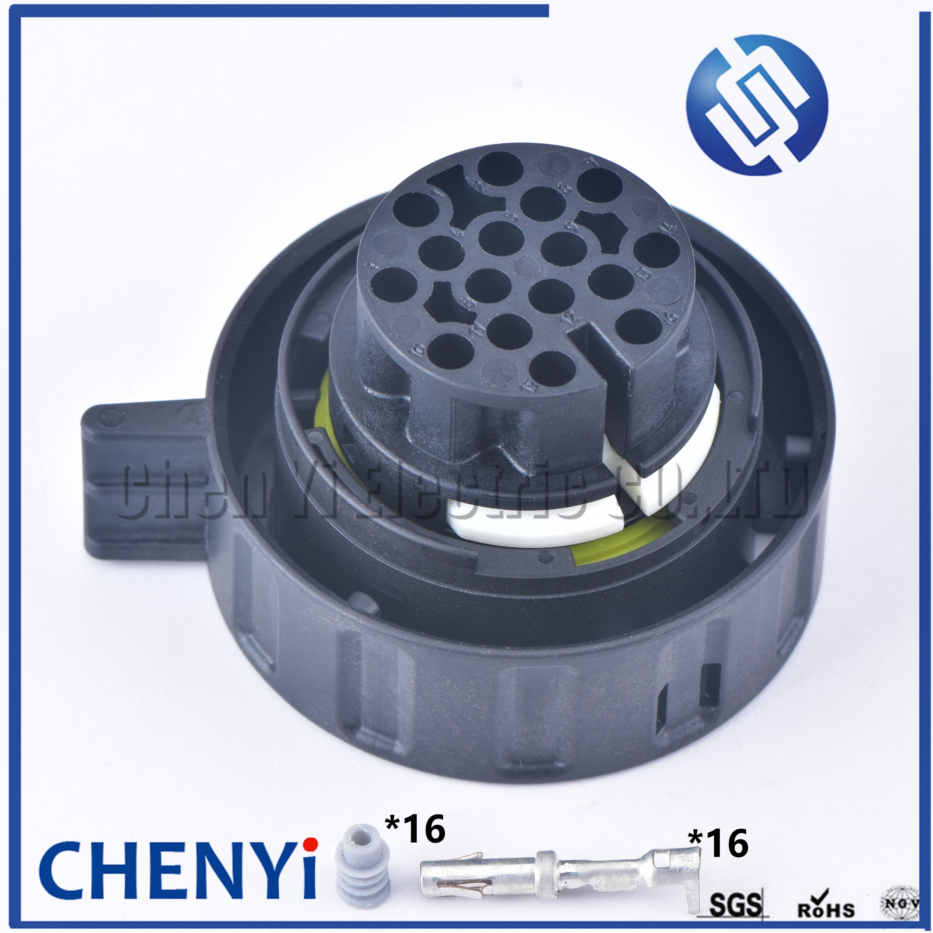 

16 Pin Auto waterproof connector Transmission Gearbox Body Controller Connector computer plug 09430701 7503442-04 7 503 442-04 1 Pcs