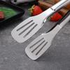 Stainless Steel Kitchen Cooking Tongs Heat Resistant Non-Slip Food Tongs for Barbecue Steak Buffet Serving Baking Bread