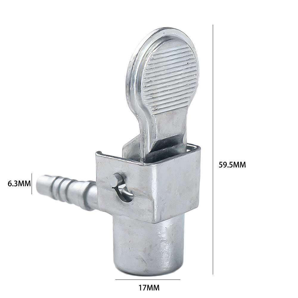 For 5-6mm Bore Hose Cycling Auto Air Pump Inflator Pump Nozzle Tire Inflator Bicycle Tire Tyre