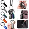 Keyring Attachment Pure Titanium Pill Box Sealed Design Portable Pill Organizer  Camping