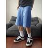 Summer Trend Niche Retro Denim Shorts Men's Loose Casual Trendy Brand Five Quarter Pants