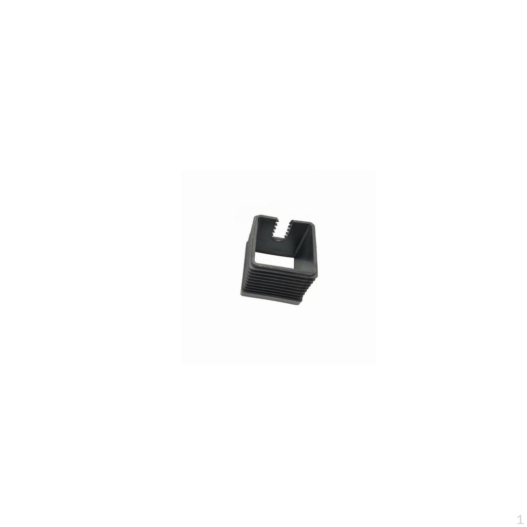 Square Tube Reducer Sleeve Ribbed Stepped Design Insert