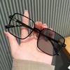 Large Frame Photochromic Anti-Blue Light Myopia Glasses for Students - Slimming Celebrity Style