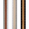 Midori Aluminum Wood 42270006 of & Ruler, 15cm, Black, (Pack 2)