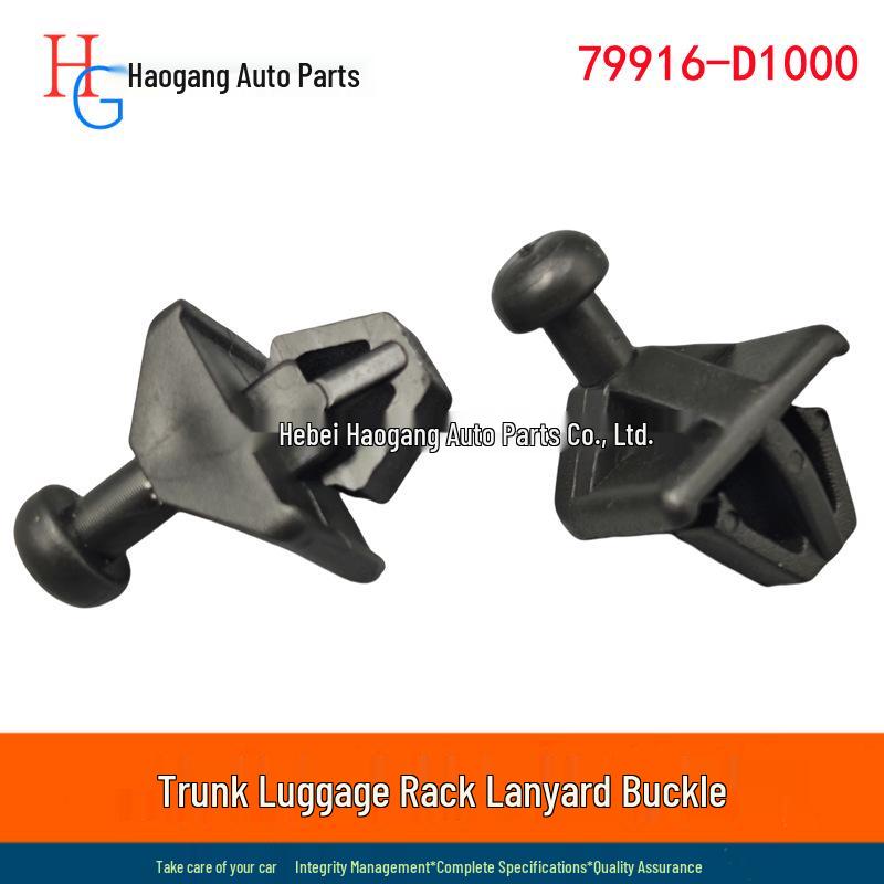 

79916-D1000: Compatible Cargo Cover Hook for Nissan Versa and Qashqai Haogang