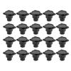 20pcs 3Pin XLR Connector Female Socket Audio Amplifier Adapter Plug with Waterproof Cover