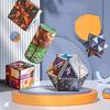 3D Geometrisches Kubisches Spielzeug Reversible Magnetische Magie Anti Stress Hand Flip Puzzle Spiel Kinder Fidget Spielzeug