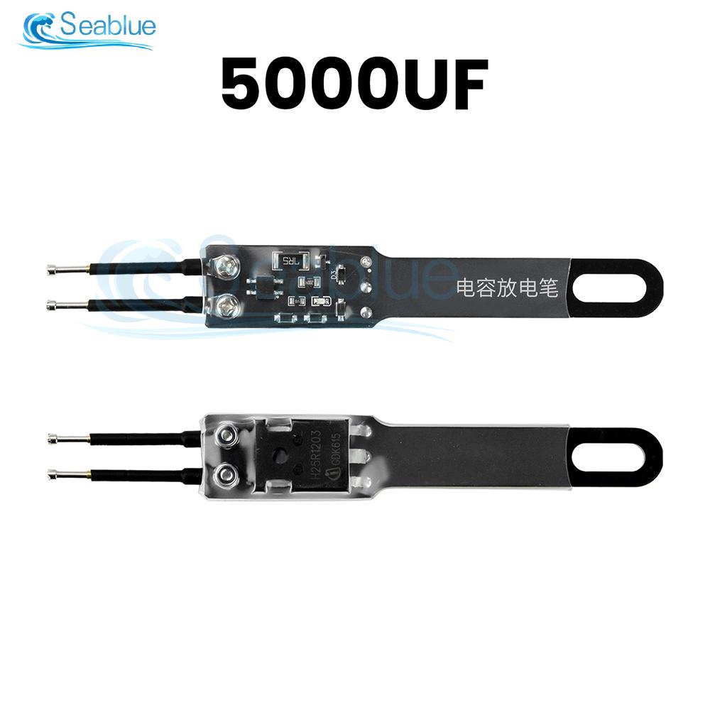 1000UF/5000UF Non-Polar Capacitor Discharge Pen With Adjustable Probe Spacing 1000V AC/DC Rating and LED Status Indicator