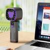 5 Speed Adjustable High-speed Mini Fan Rechargeable Small Electric Fan Personal Cooling Fan  Summer