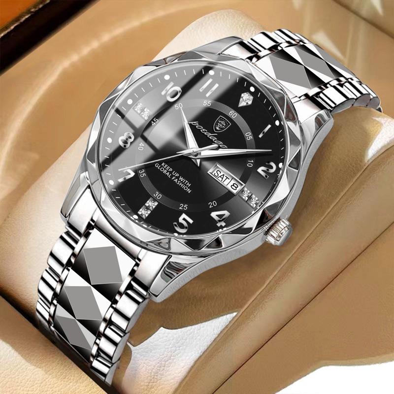 New Men's Watch Luxury Waterproof Luminous Quartz Watch