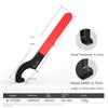 Black Oxidized Wrench Tools Anti Slip Handle Hand Tools Durable Hook Wrench Spanner