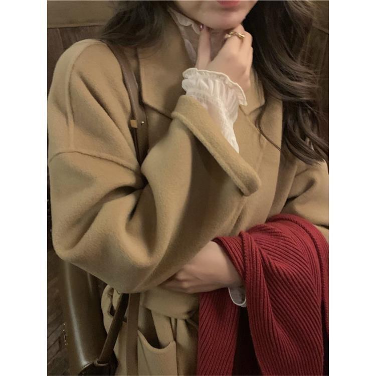 2025 Early Autumn Chic Lace Mesh Blouse for Women