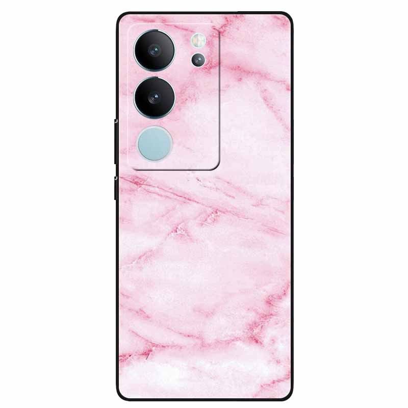 Phone Cases For Vivo V29 5G Cover 2023 Silicone Soft Lovely Marble Printing Coque for Vivo V29 V 29 V2250 Back Coque 6.78'' Etui