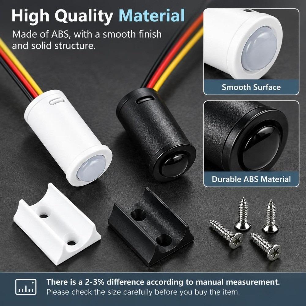 DC12V 24V Motion Sensor Switch 120 Degree Automatic Light Switch Durable PIR Infrared Sensor