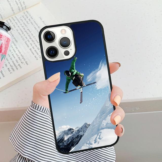 Cool Sports Snowboarding phone Case Cover For iPhone 17 Air 16 15 14 Plus apple 16 11 12 13 Pro Max coque