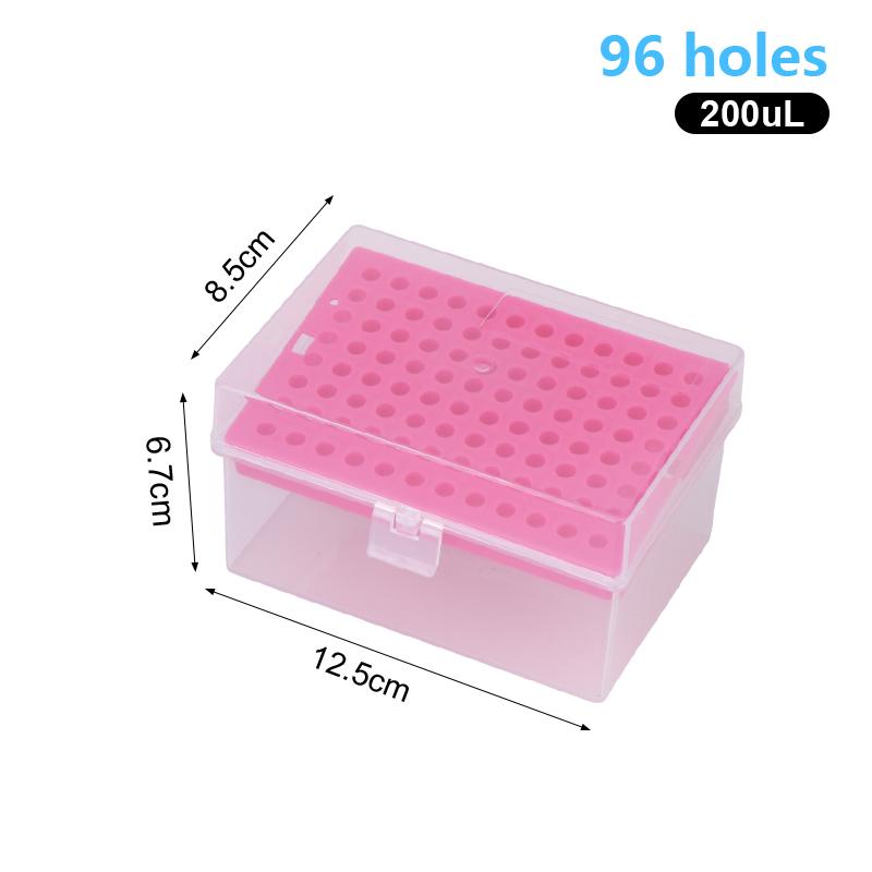 10Ul/200Ul/1Ml/5Ml/10Ml Plastic Laboratory Pipettor Tip Box For Experiment Pipette Tip Holder Box Micropipette Plastic Box